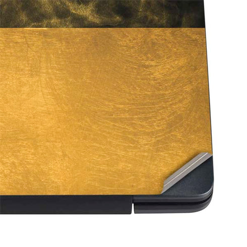 Black and Gold Split Marble Dell Vostro Skin